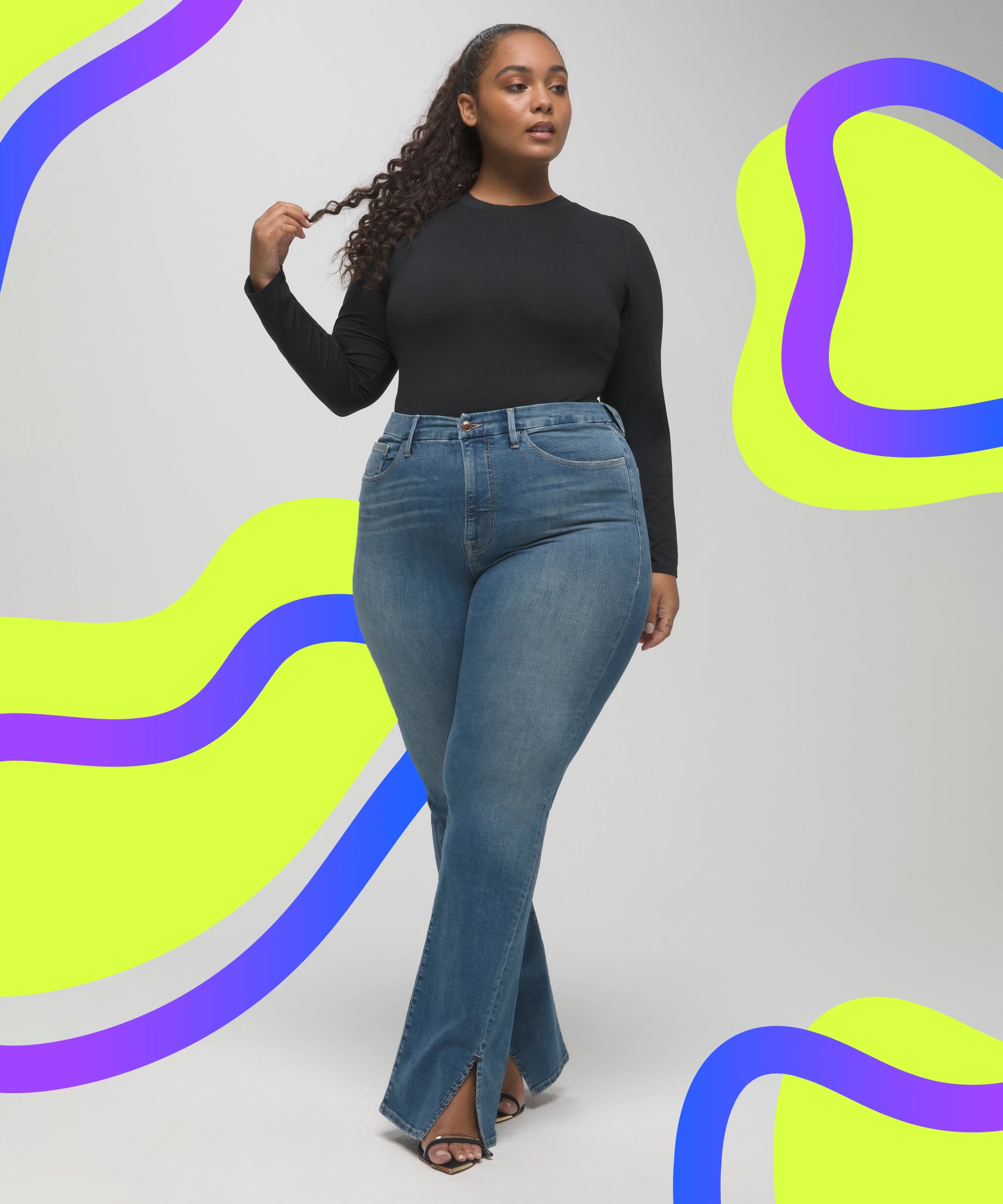 Stand 100 Jahre Ausdrücklich plus size model jeans Mühle Fünf Büste