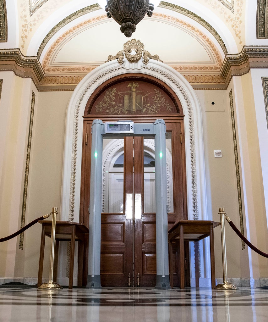 Republicans Fined Bypassing Metal Detectors Capitol