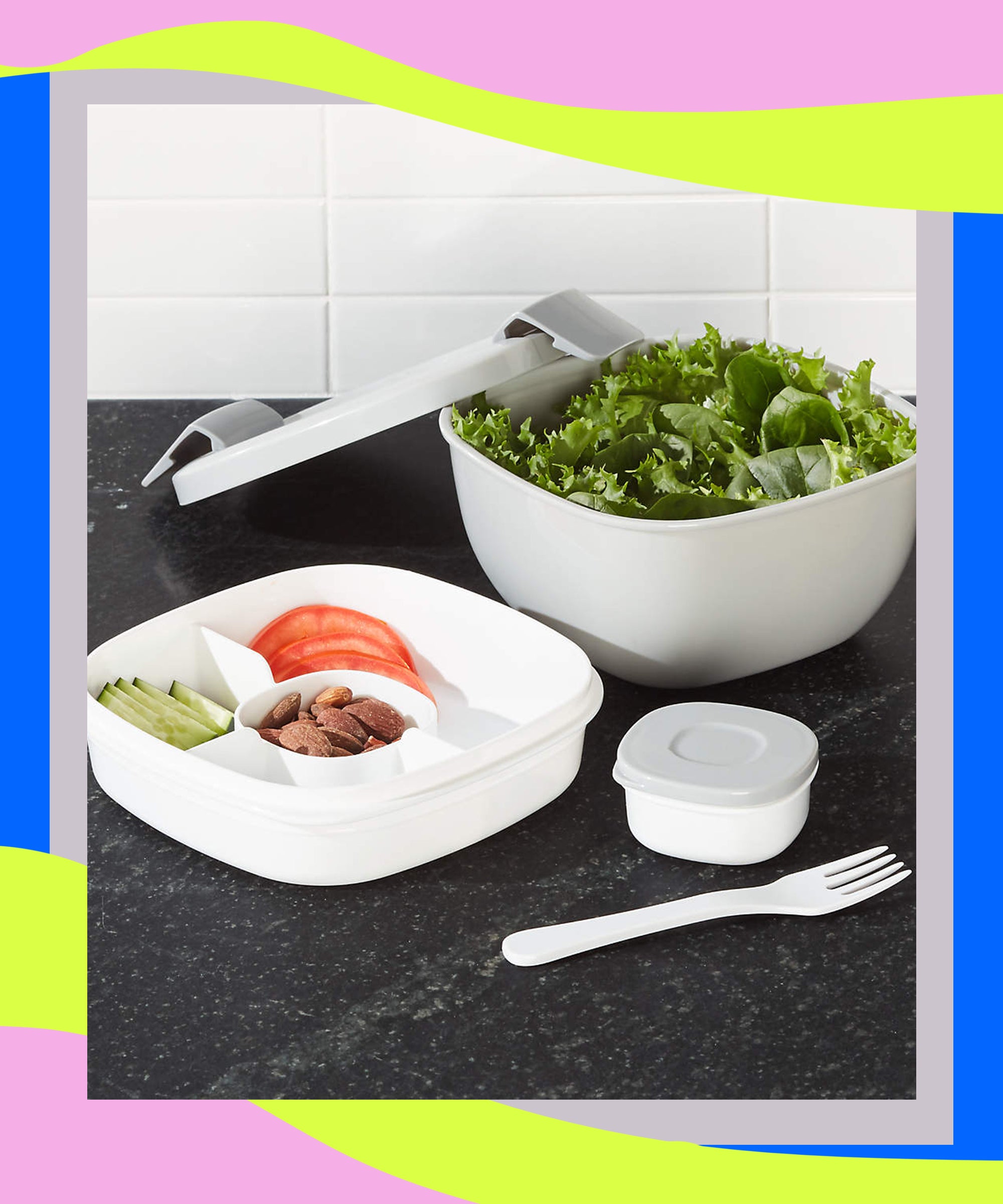 Get Your Greens In With The Salad Bowl Kit - S'well