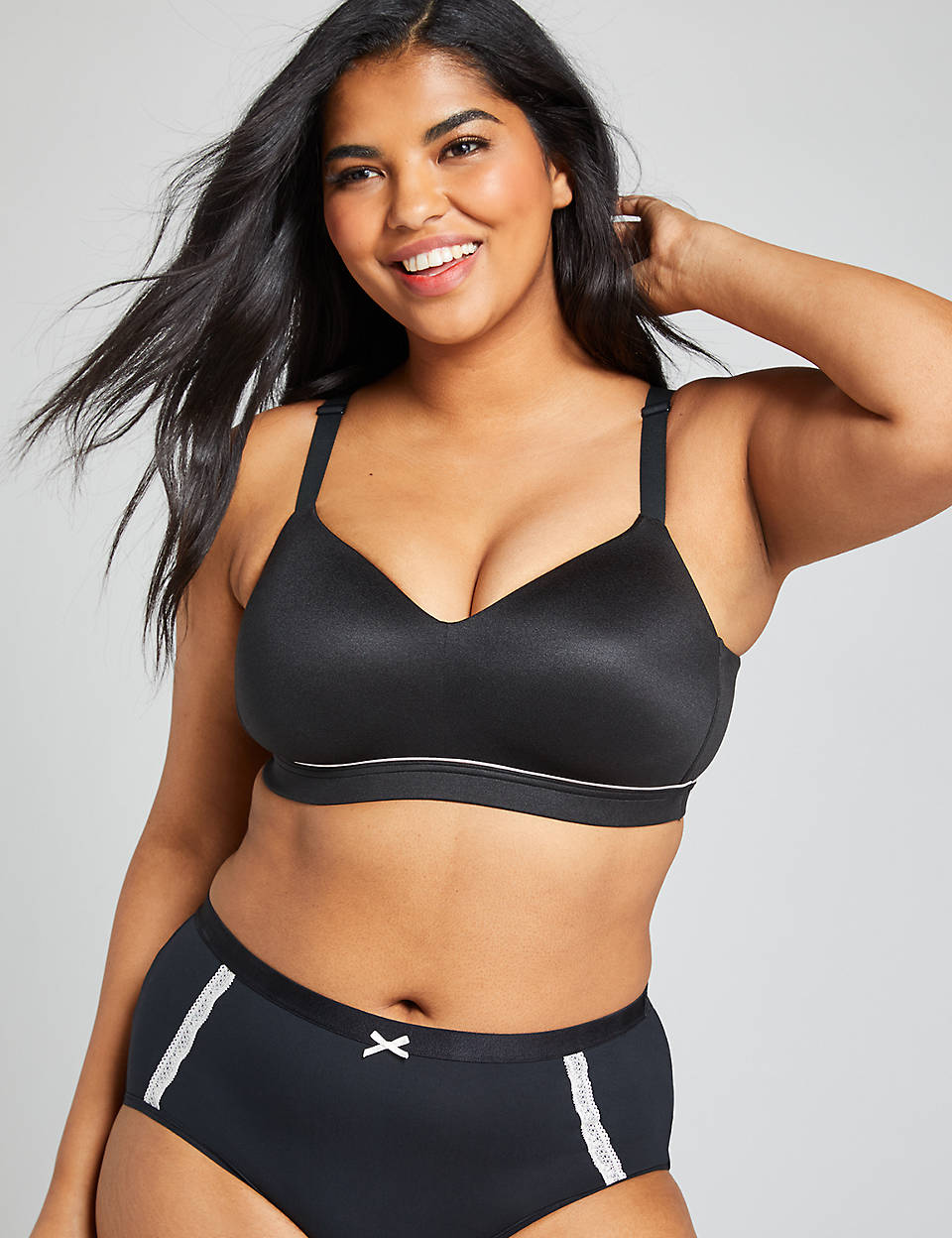 Cacique + Lightly Lined Lounge Bra