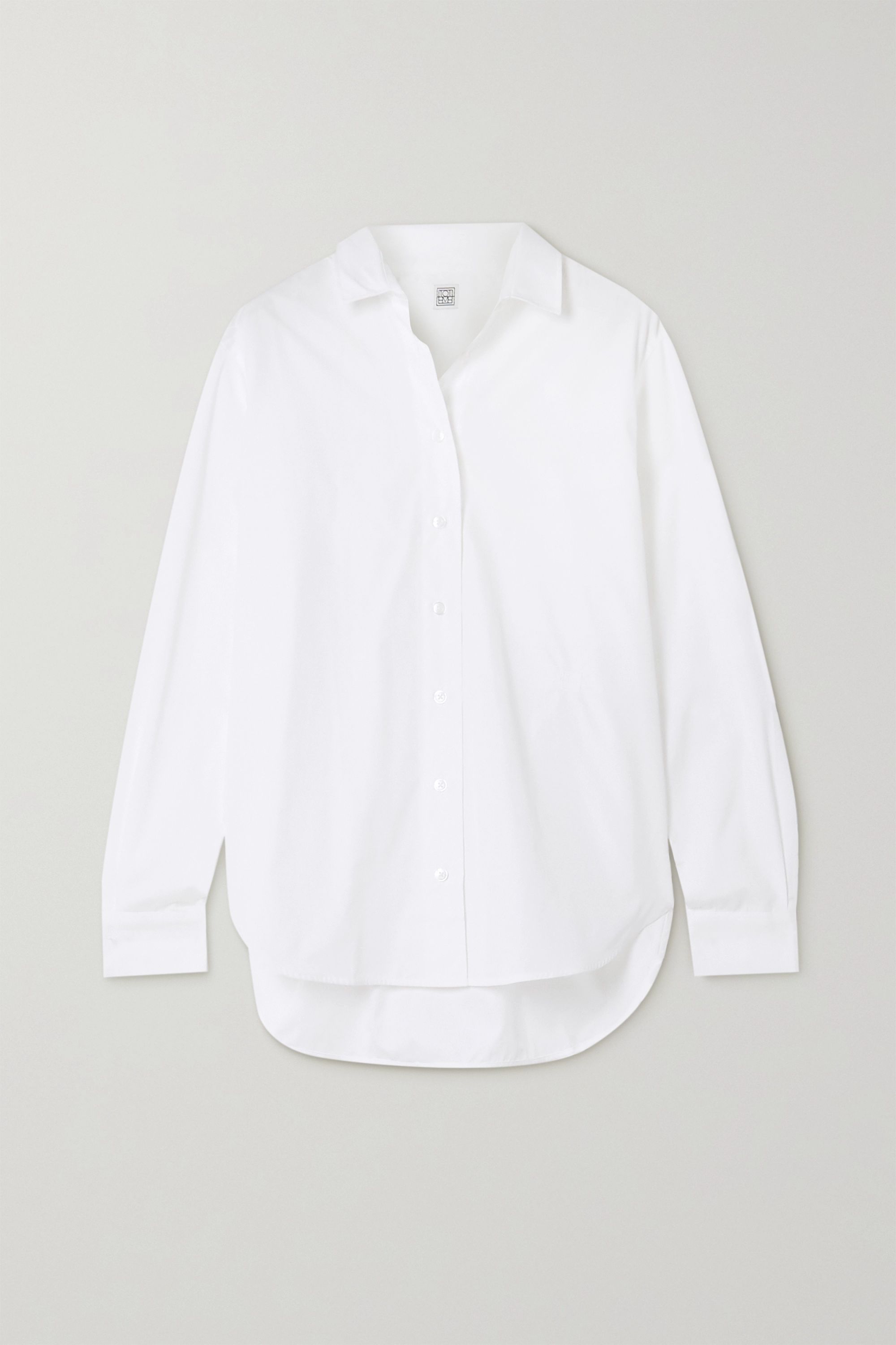 Toteme + Capri Cotton-Poplin Shirt