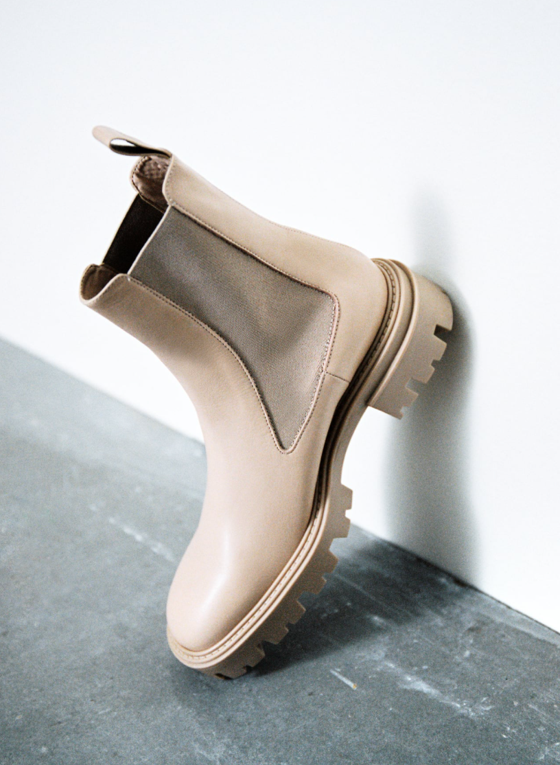 Zara elastic 2025 heeled booties