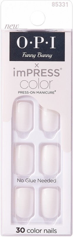 OPI x Kiss + Funny Bunny imPRESS Color X OPI Press-On Manicure