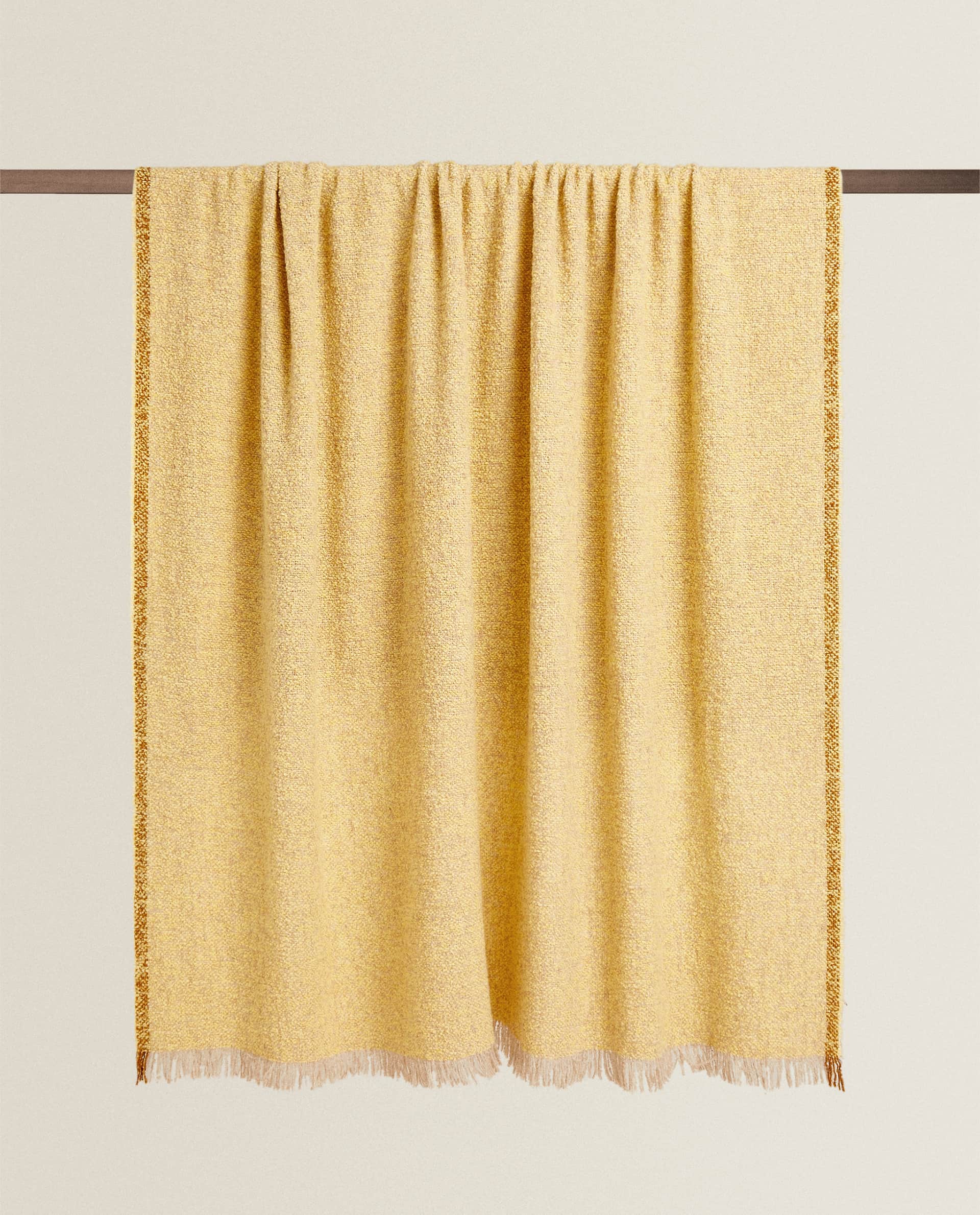 Zara Home + Bouclé Wool Blanket