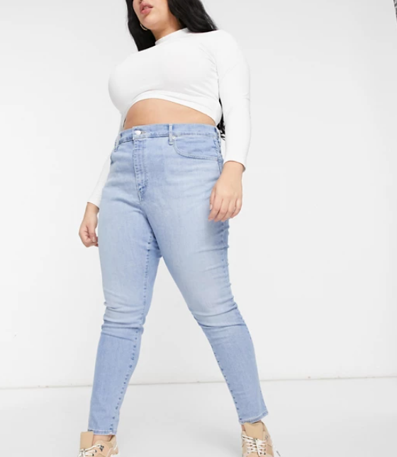 macys plus size levi's