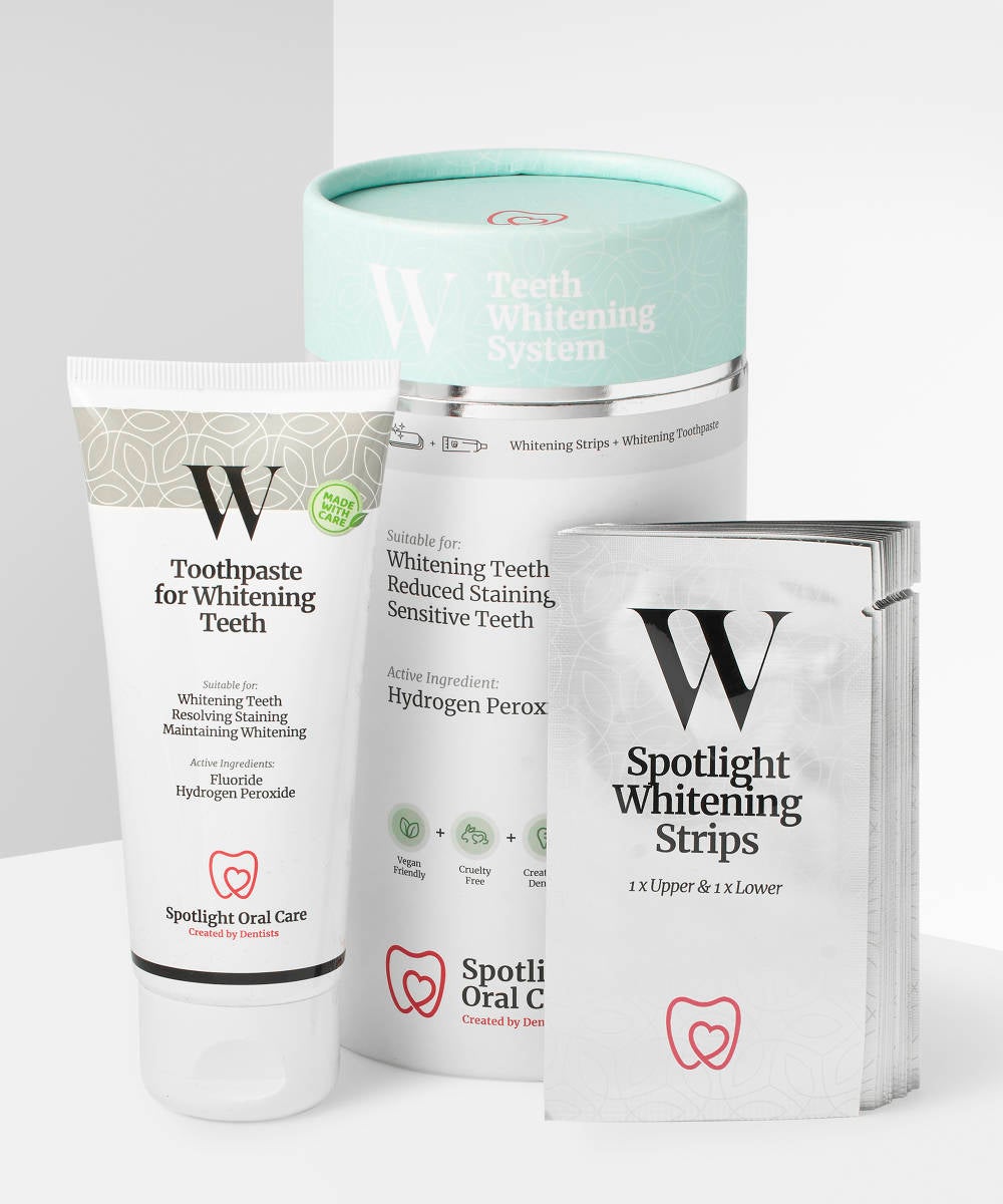 Spotlight Oral Care + Spotlight Whitening Strips