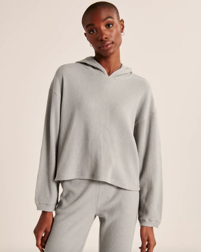 Waffle Knit Sets Are The New Must-Have Loungewear Trend