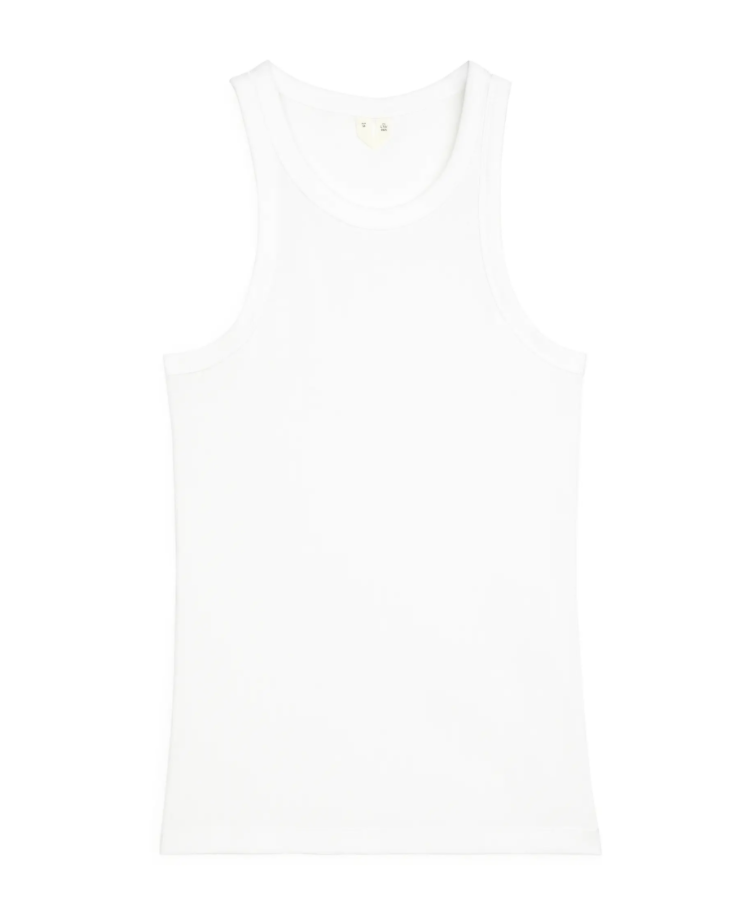 White Tank Tops Are Top Fashion Trend for Summer and Fall 2022