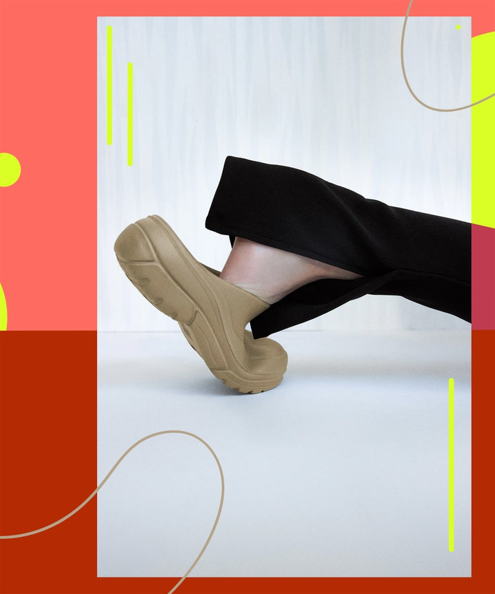 Rubber hot sale sole clogs