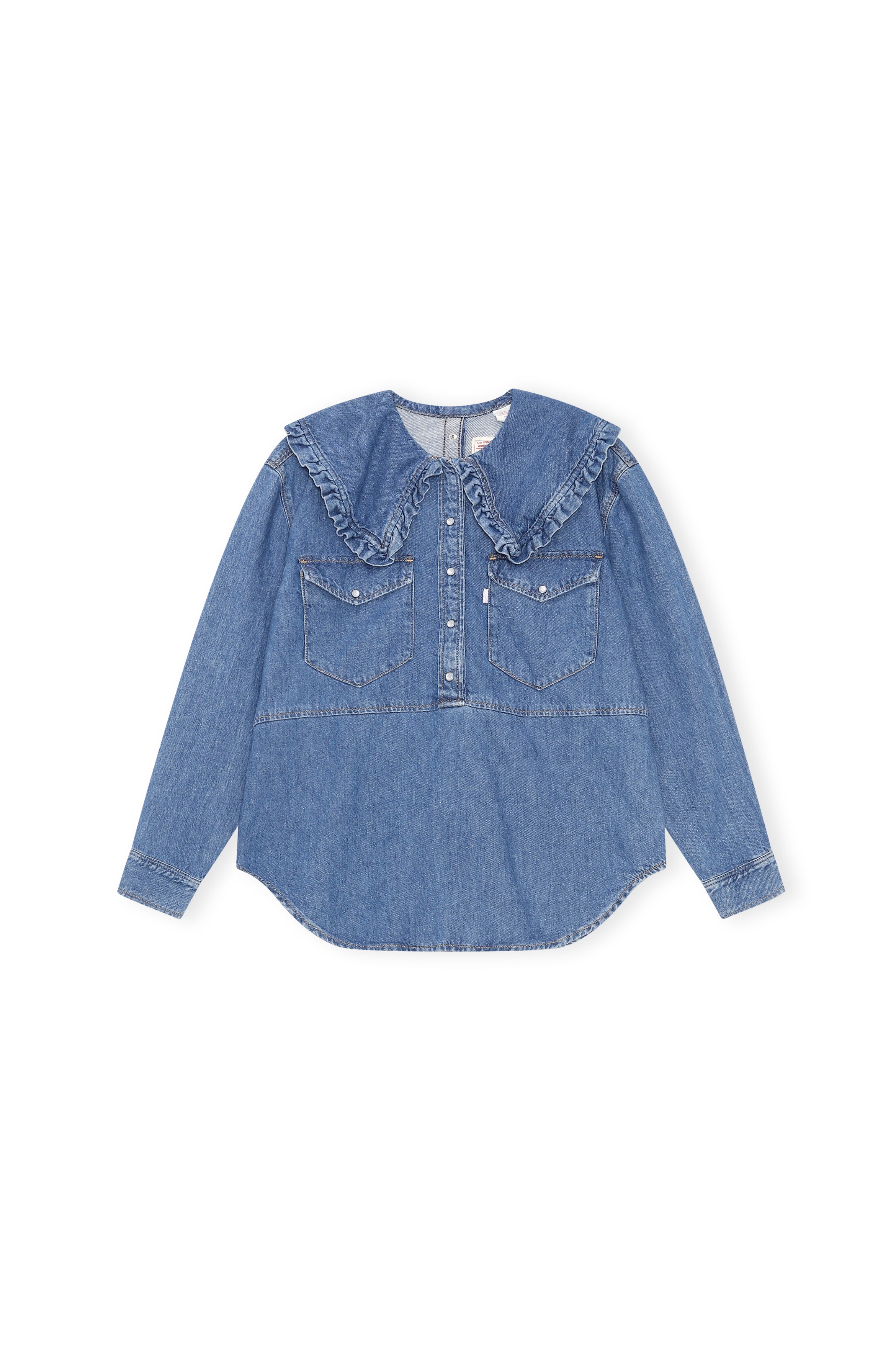 levis ganni western shirt