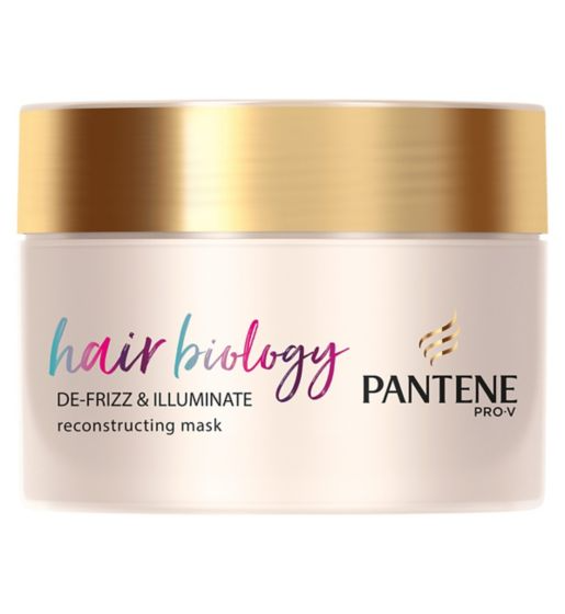 Pantene + Hair Biology Mask De-frizz & Illuminate