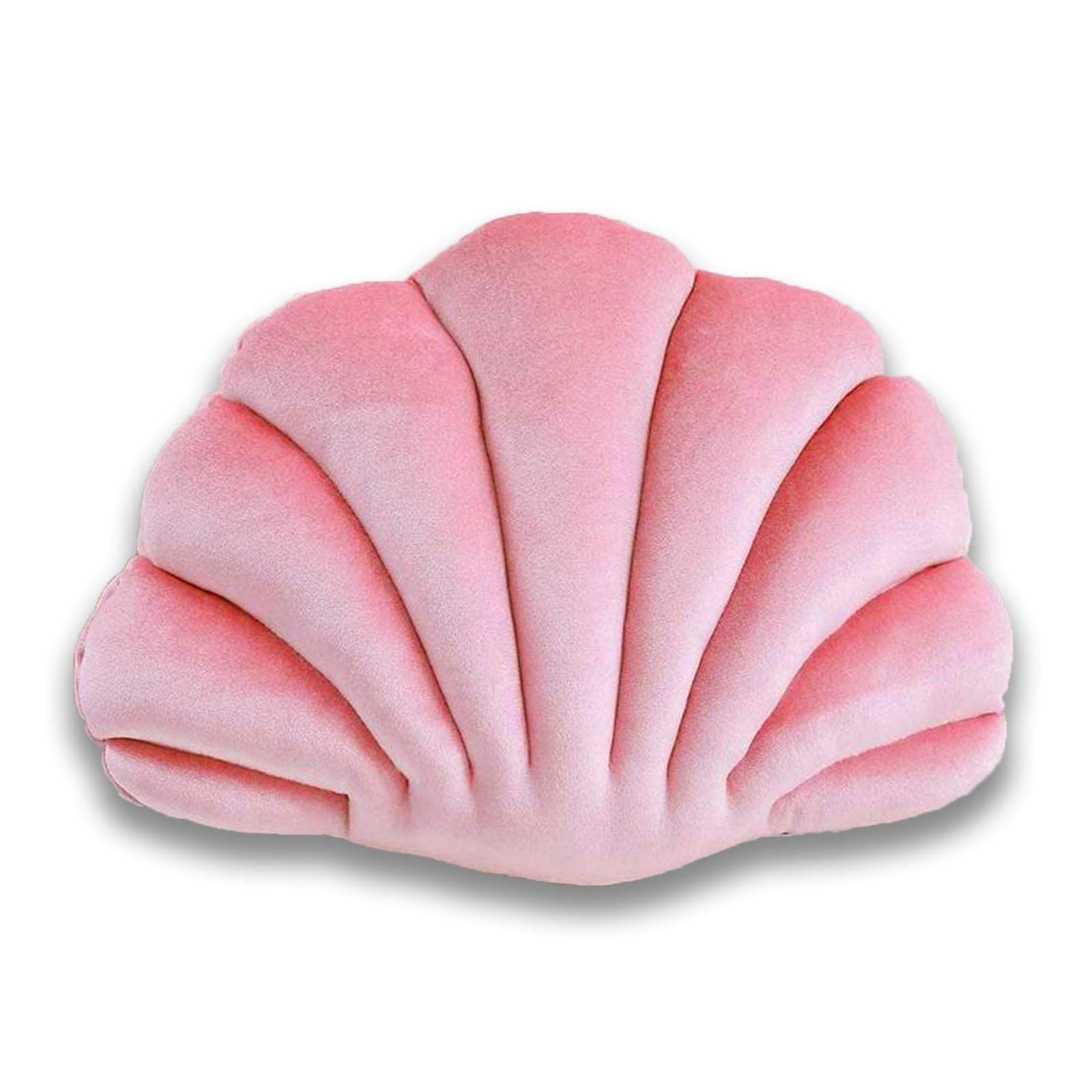 blue seashell pillow
