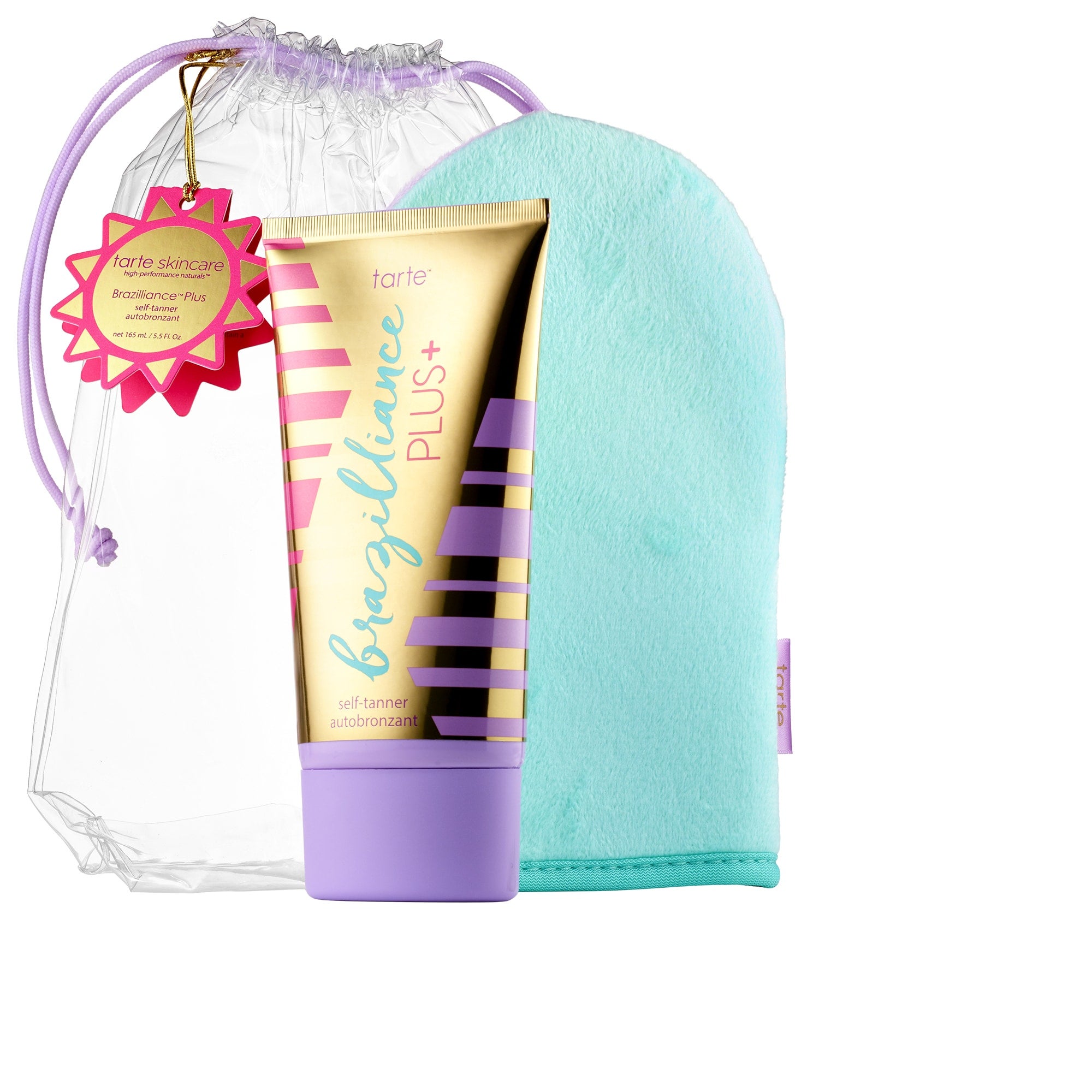 Tarte + Brazilliance PLUS+ SelfTanner + Mitt
