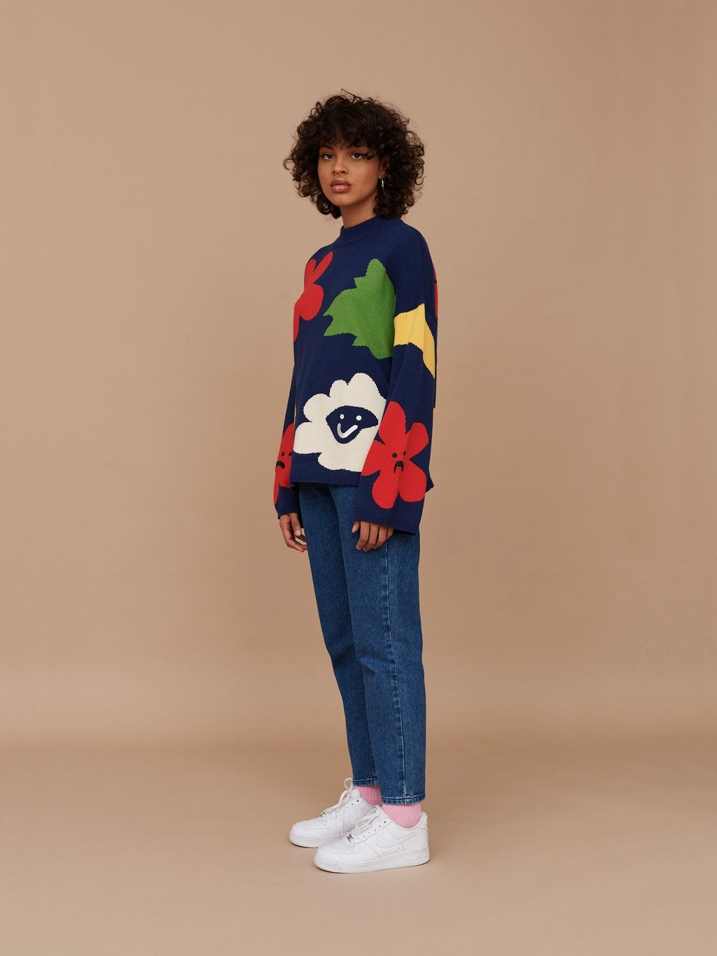 lazy oaf flower bed sweater