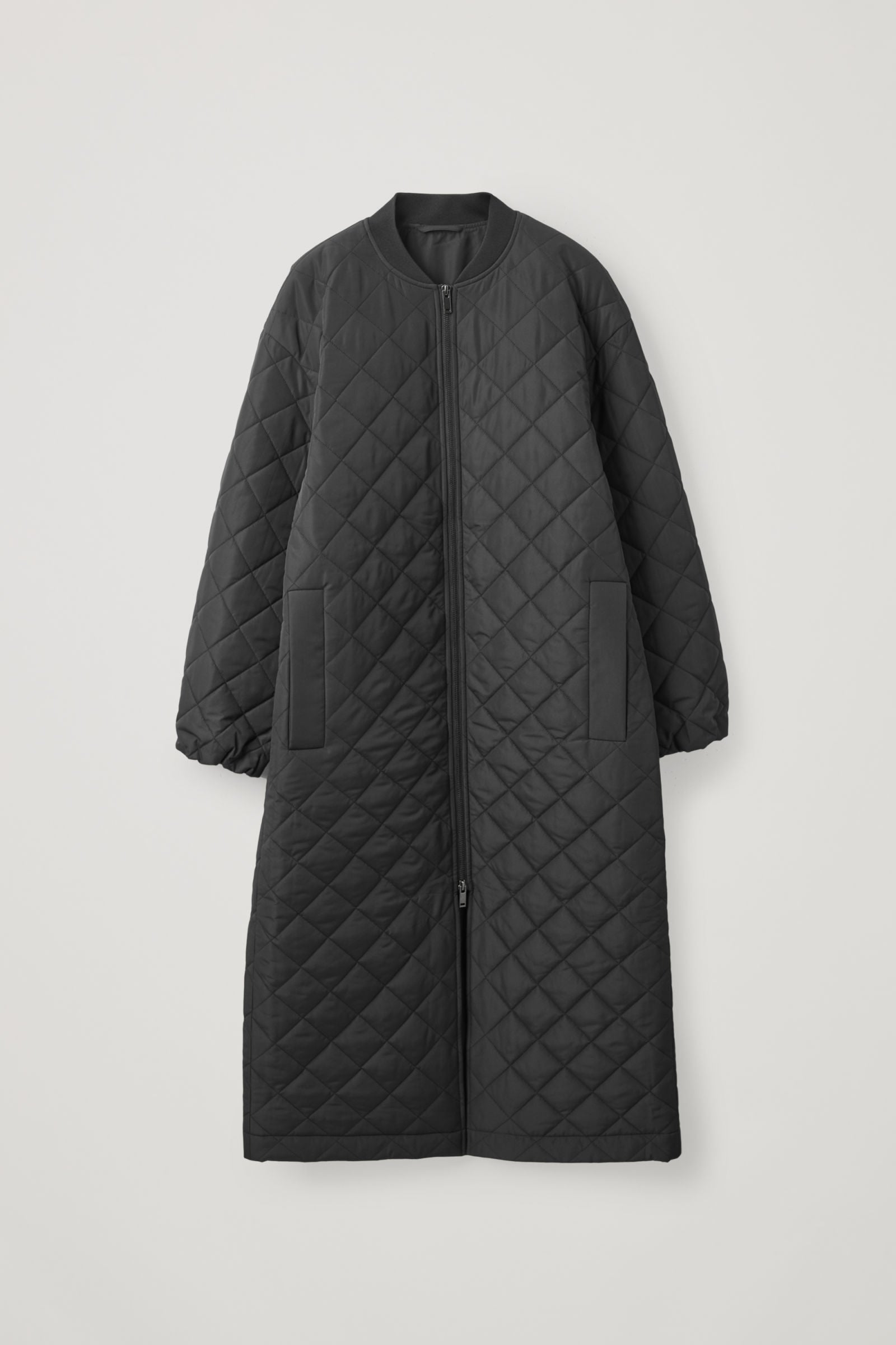 COS + Longline Quilted Coat