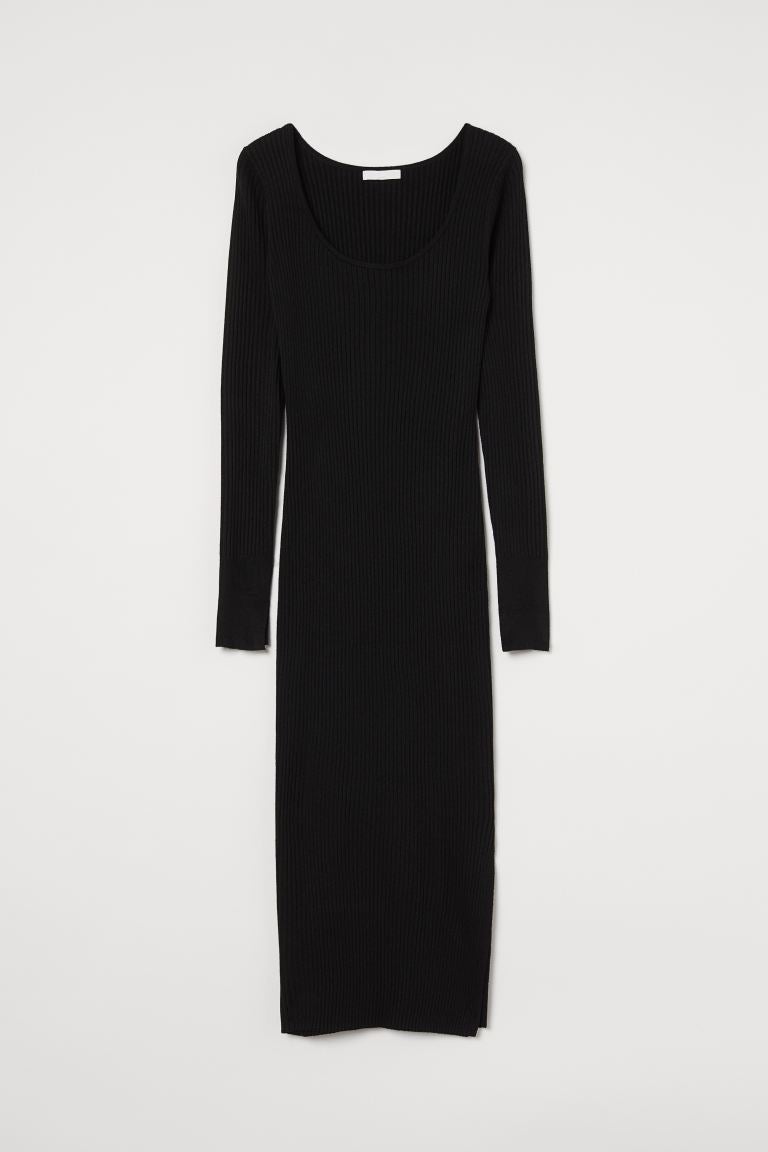 H&M + RibKnit Dress