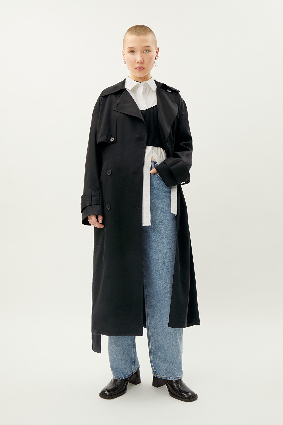 Weekday trench on sale coat