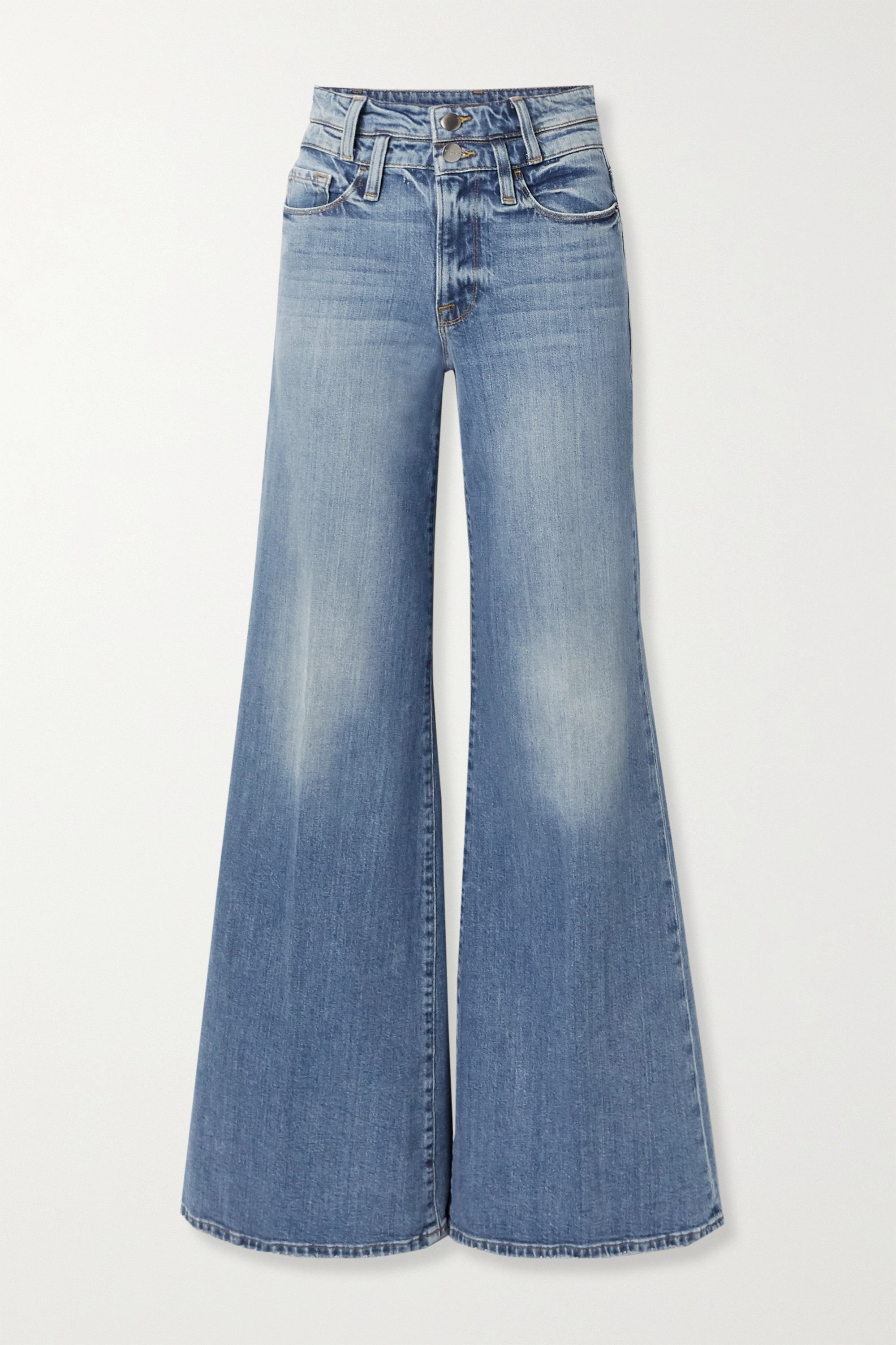 frame palazzo jeans