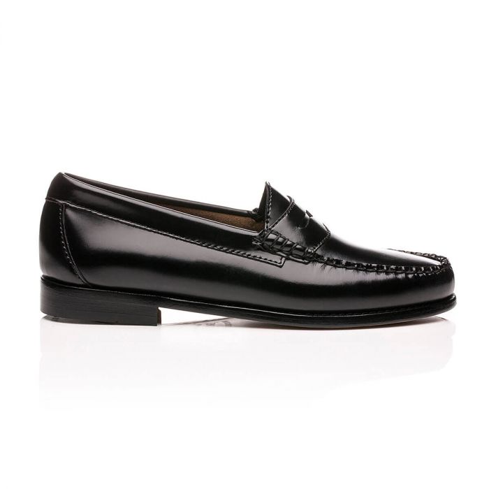Weejuns + Penny Loafers Black Leather