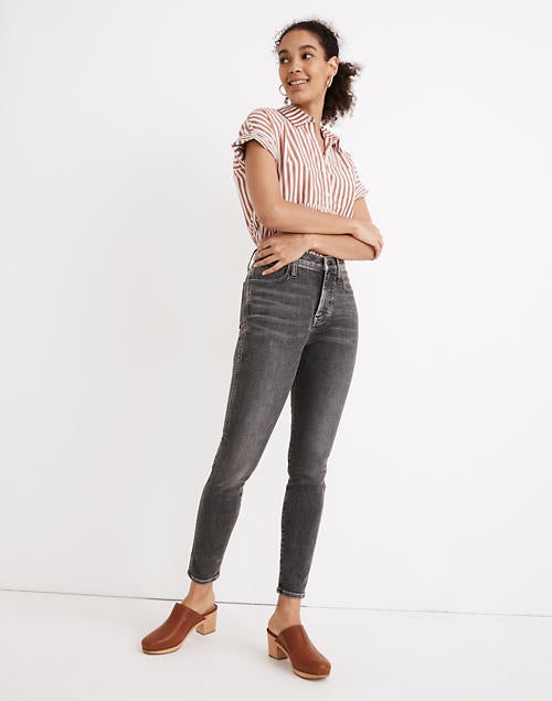 madewell 10 high rise skinny jeans