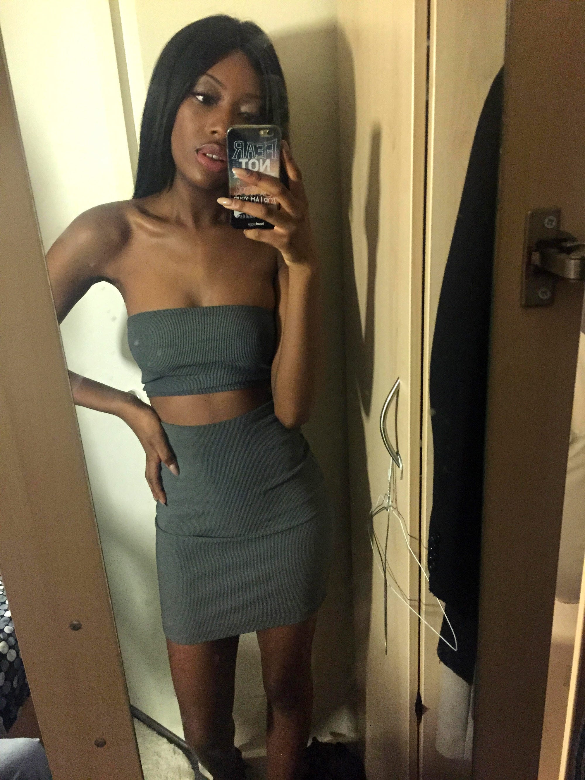 Black Girl with Petite Body