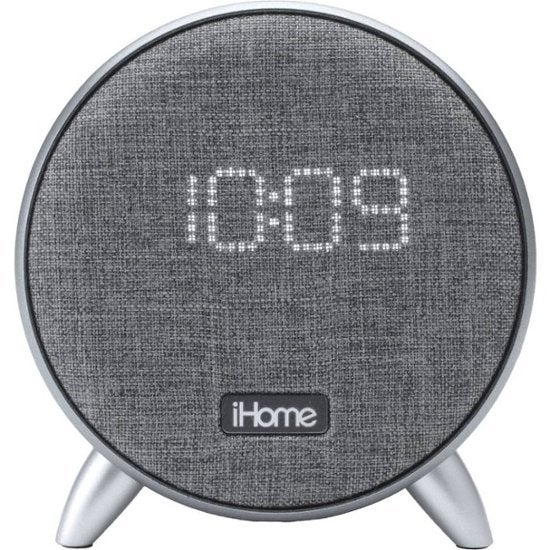 iHome + Bluetooth Dual Alarm Clock with Dual USB Charging