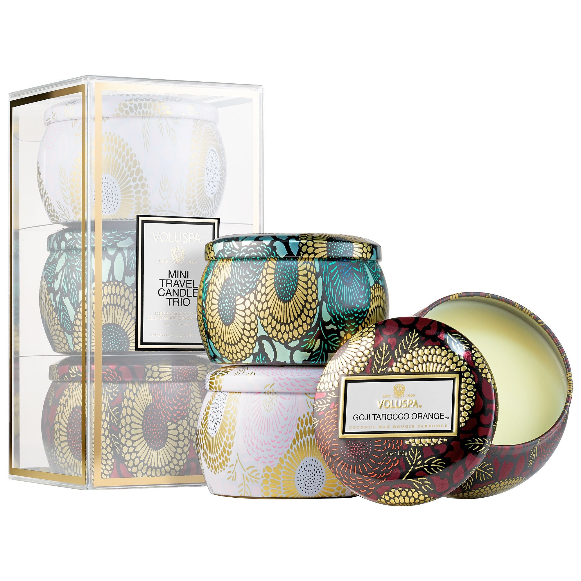 Voluspa + Mini Candle Trio