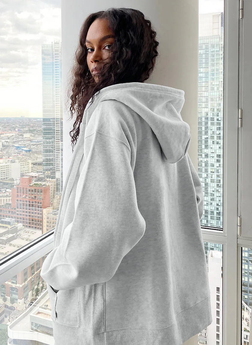 Cozy Fleece Hoodie Aritzia Cozyaf Boyfriend Hoodie Aritzia Cozy