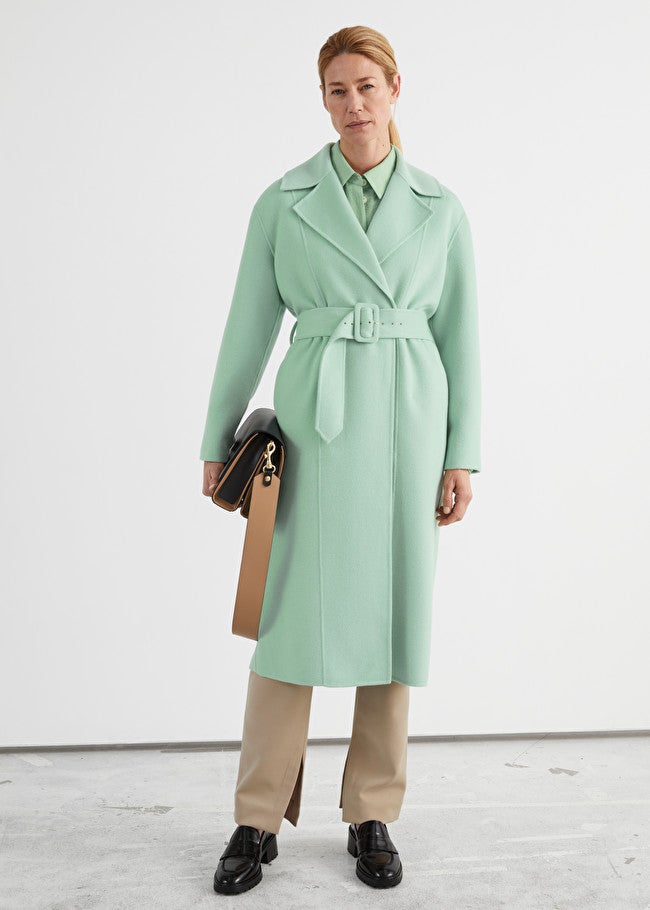 Other stories green coat deals