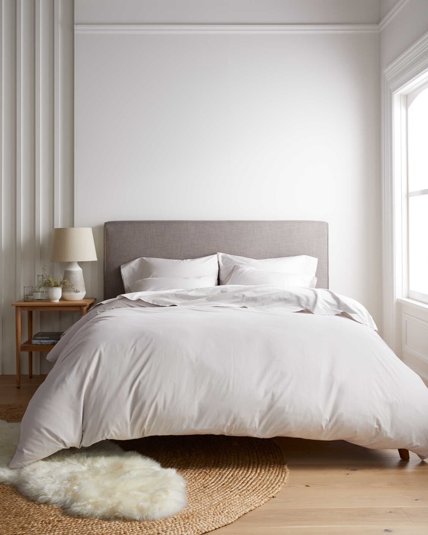 Quince + Organic Percale Deluxe Bedding Bundle