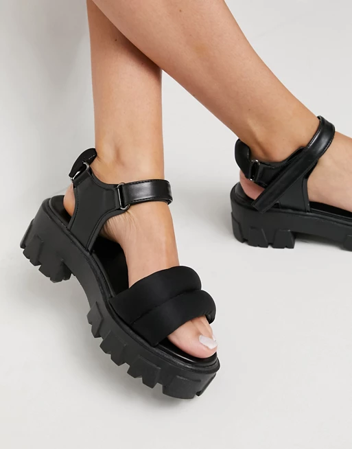 raid platform sandals