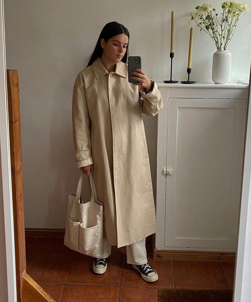8 Ways To Style Your Trench Coat This Spring 8 Ways To Style Your Trench Coat This, Trench Coat Brown Shoes