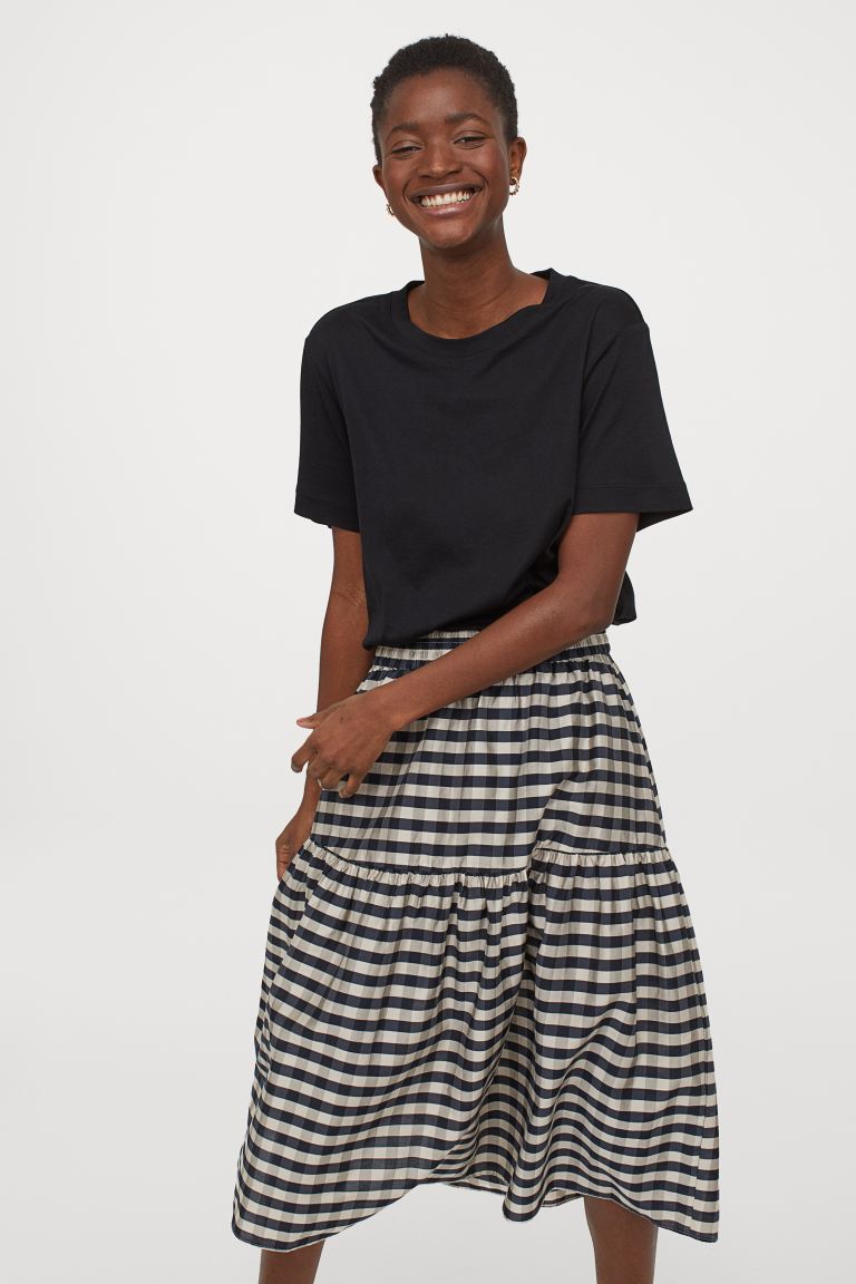 H&M + Lyocell-blend Skirt