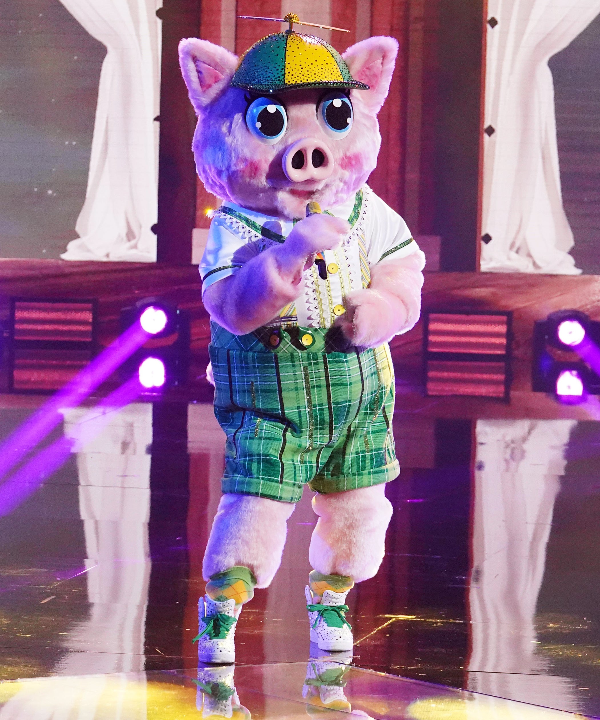 Pig all Rose Sheath Puppet