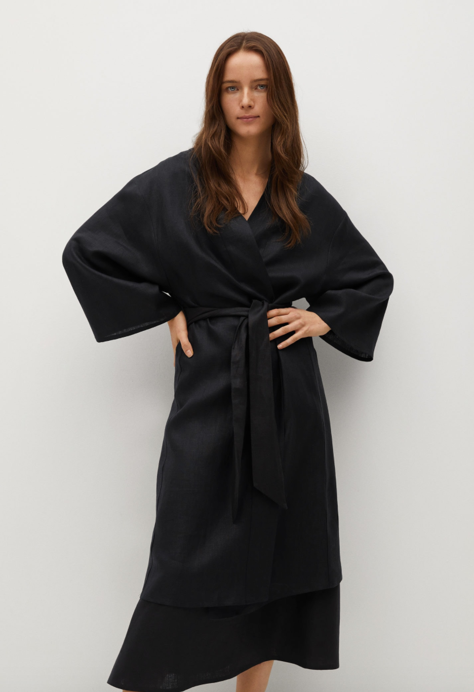 robe wrap dress