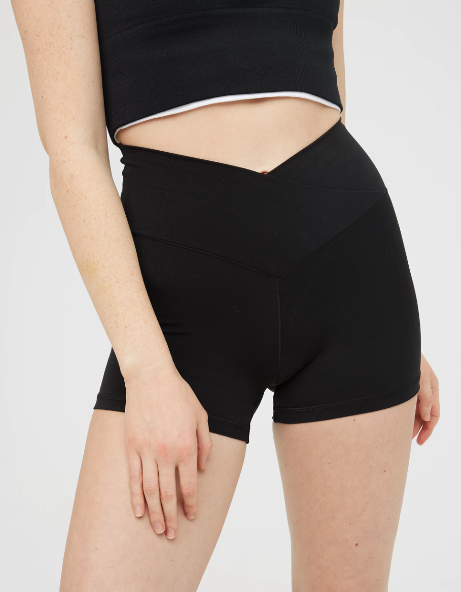 aerie sweatpant shorts
