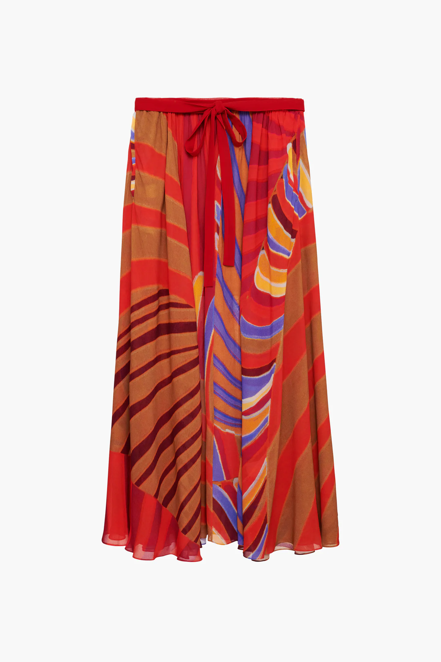 Zara + Printed Skirt