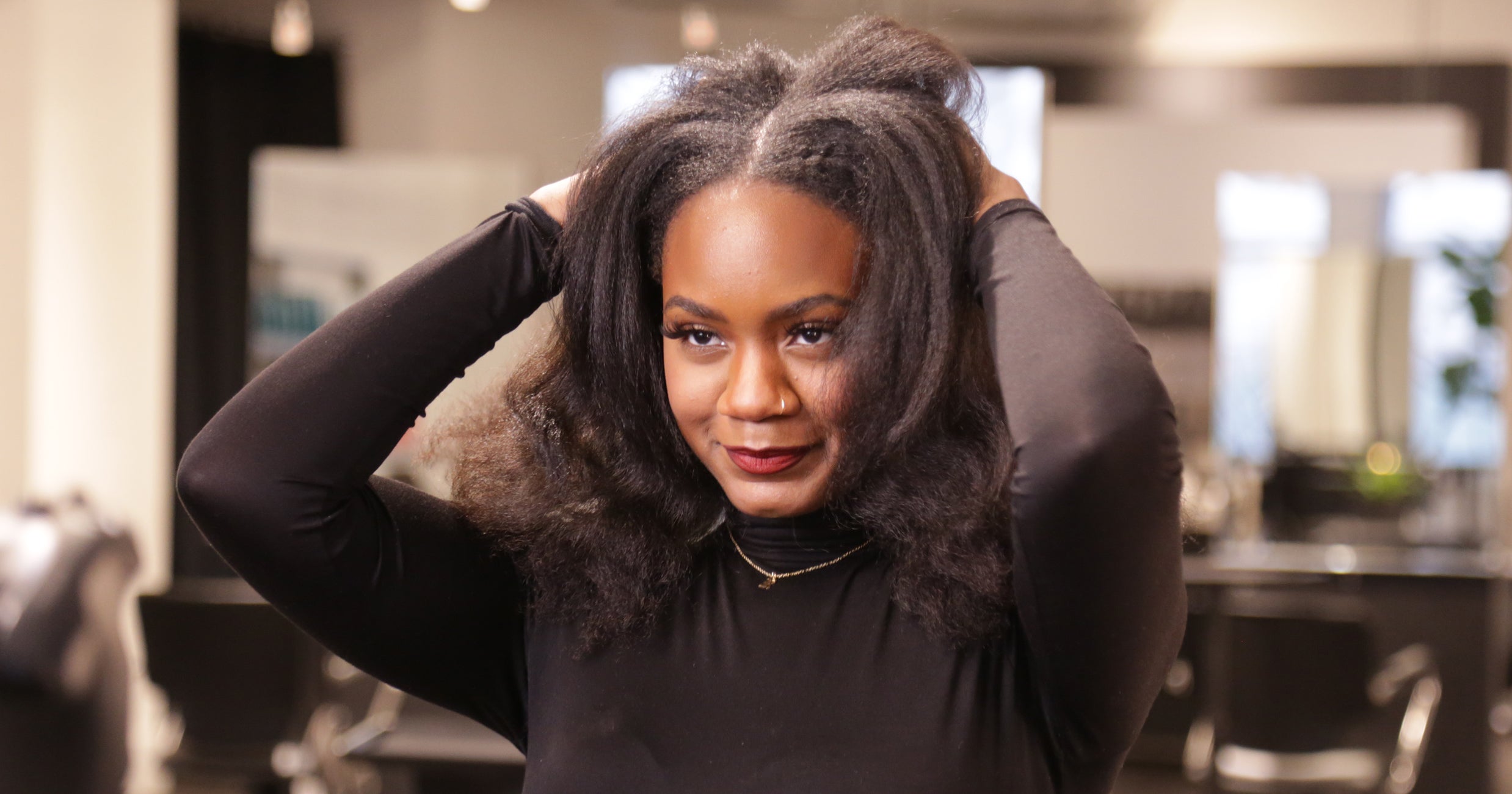 Cinnamon Gold Hair Color Transformation Video