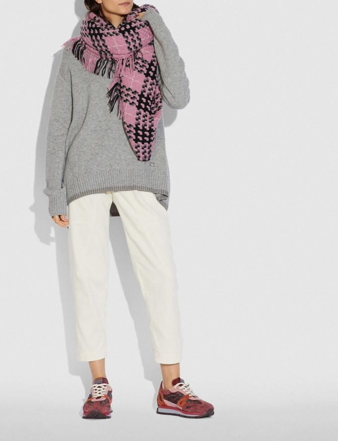 Coach online blanket scarf