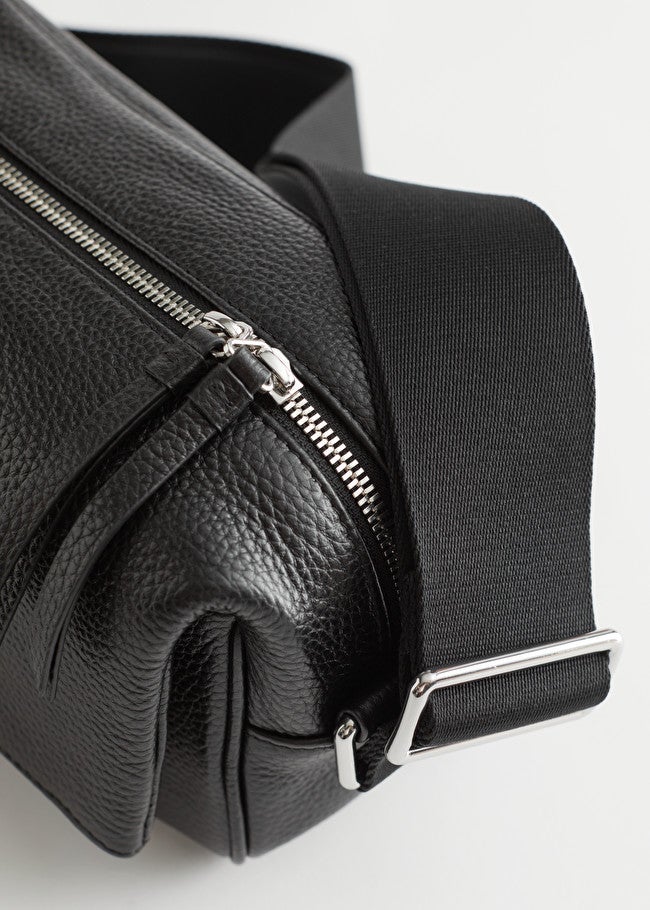 Other Stories Slouchy Leather Crossbody Bag