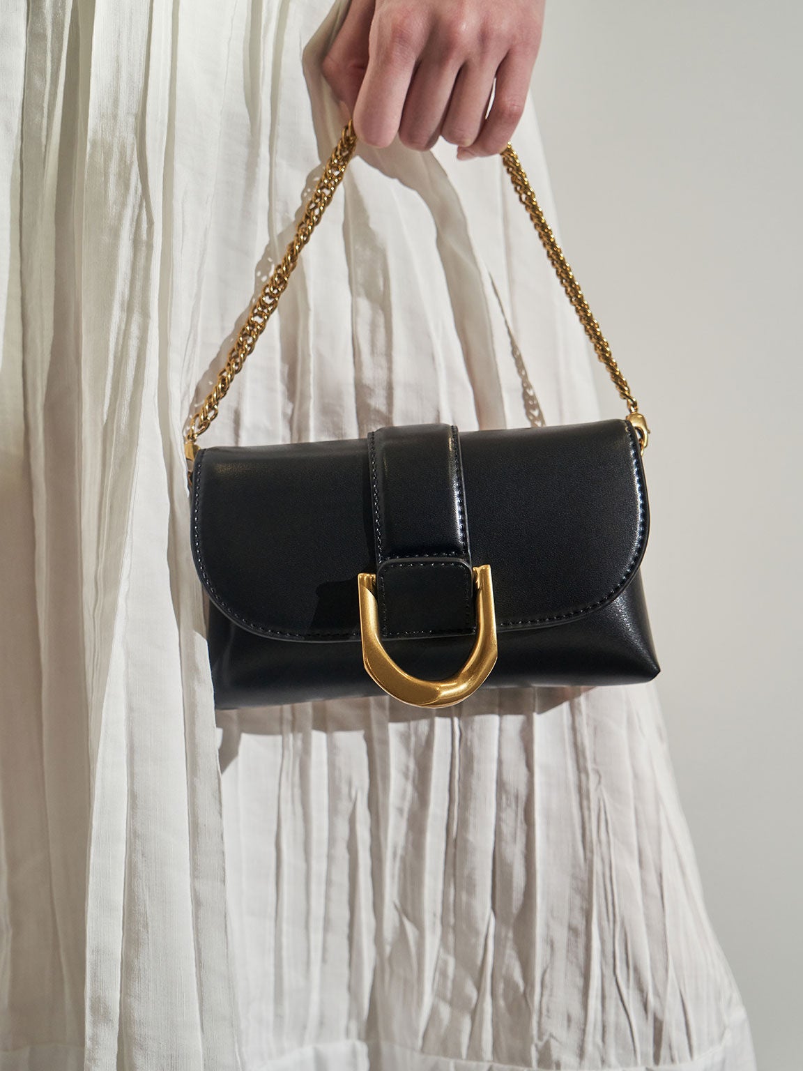 Charles and shop keith buckle bag