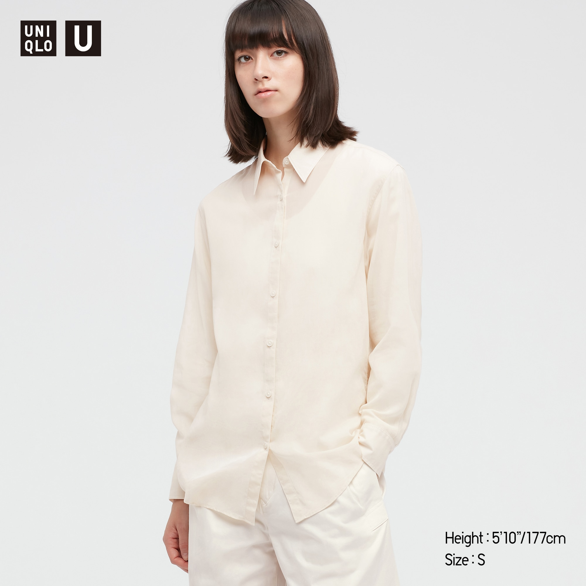 Uniqlo U + Sheer Long-Sleeve Shirt