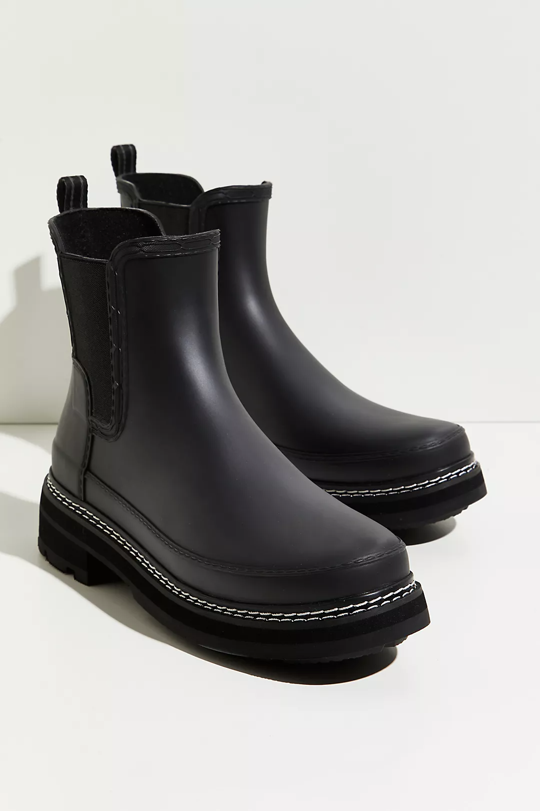 Hunter + Refined Stitch Chelsea Wellies