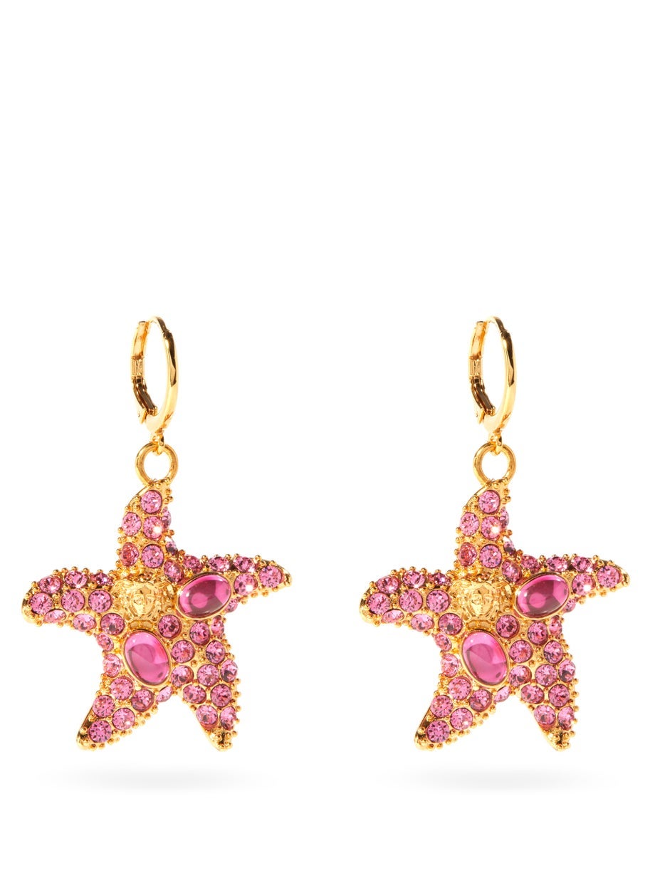 Versace starfish earrings store