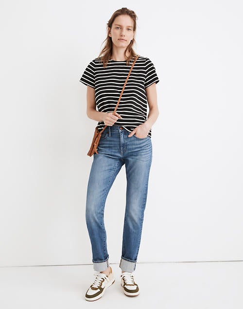 Madewell + Tomboy Straight Jeans