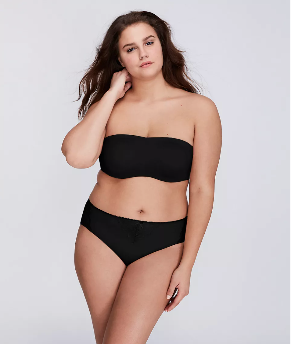 Cacique + Bandeau Strapless Bra