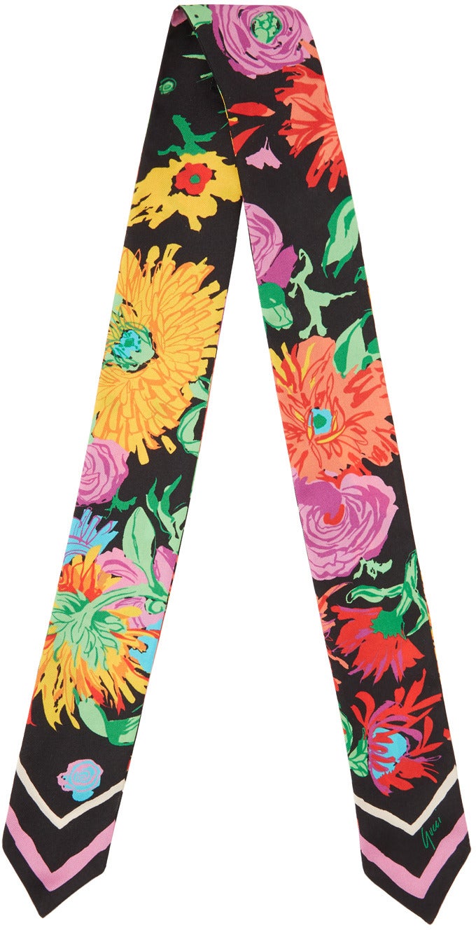 Gucci neck sales bow scarf