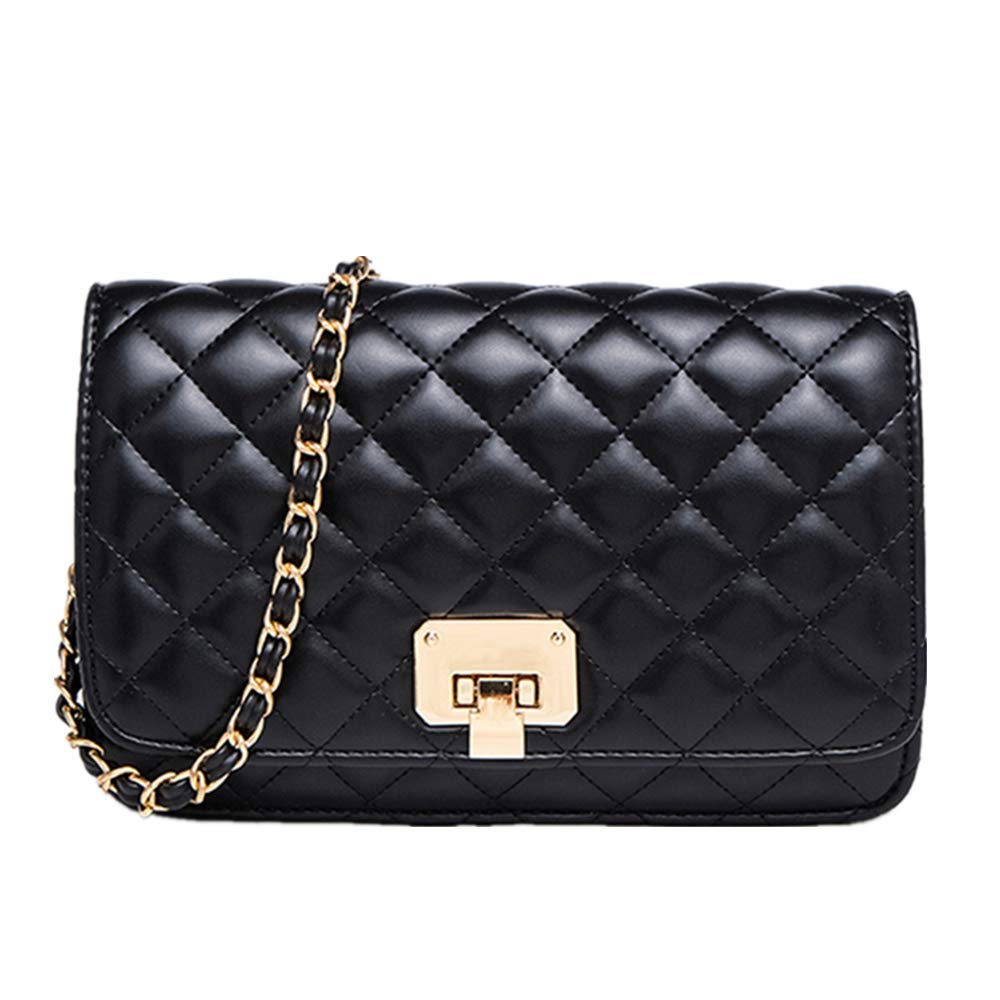 TOBOTO + Quilted Crossbody Chain-Strap Bag