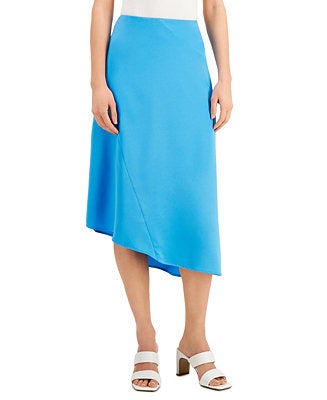 Alfani + Asymmetrical Hem Midi Skirt