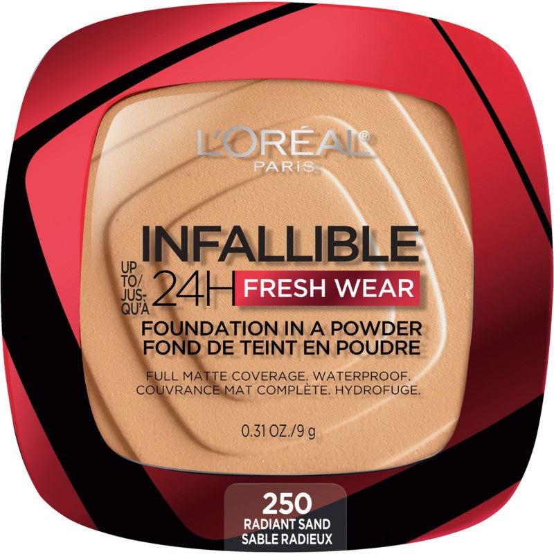 L’Oréal + Infallible 24HR Fresh Wear Foundation In A Powder